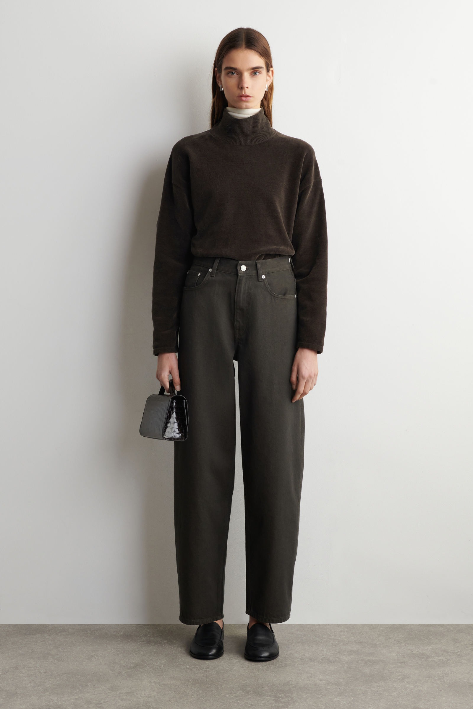 BAYバレルレッグジーンズ